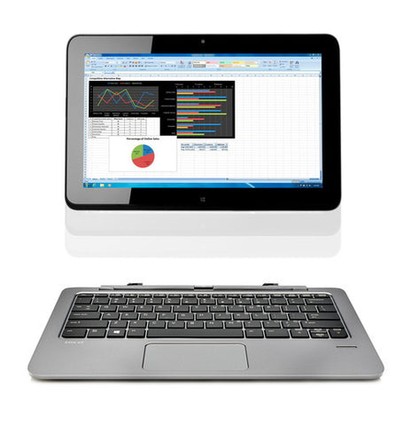 HP Elite X2-1011 Tablet - Intel Core M-5Y51, 4GB RAM, 128GB SSD, Keyboard / Dock, 11.6" Touchscreen